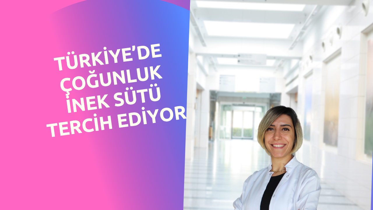 Türkiye’de çoğunluk inek sütü tercih ediyor