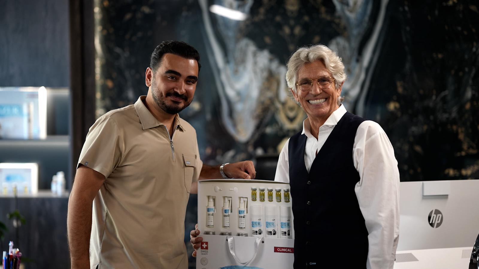 Berkay Tulpar, Hollywood Yıldızı Eric Roberts’ı Yapay Zekâ Destekli Saç Ekimi Teknolojisi FAIR ile Ağırladı